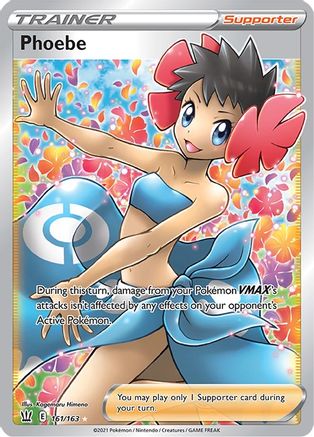 [PKM] Phoebe (161/163) [Sword & Shield: Battle Styles]