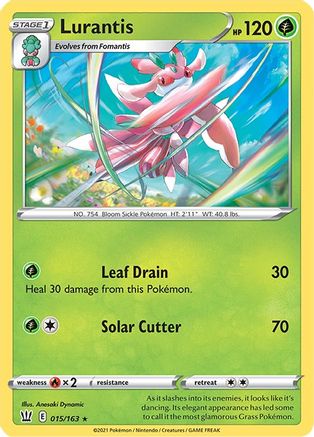 [PKM] Lurantis (015/163) [Sword & Shield: Battle Styles]