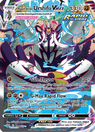 [PKM] Rapid Strike Urshifu VMAX (170/163) [Sword & Shield: Battle Styles]