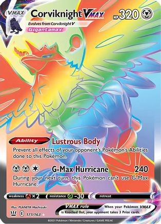 [PKM] Corviknight VMAX (171/163) [Sword & Shield: Battle Styles]