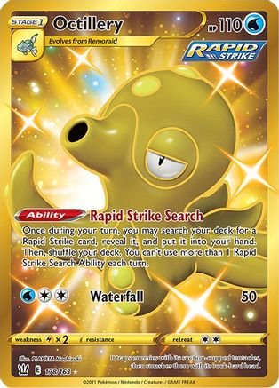 [PKM-R] Octillery (178/163) [Sword & Shield: Battle Styles]