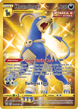 [PKM] Houndoom (179/163) [Sword & Shield: Battle Styles]