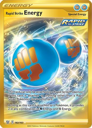 [PKM] Rapid Strike Energy (182/163) [Sword & Shield: Battle Styles]