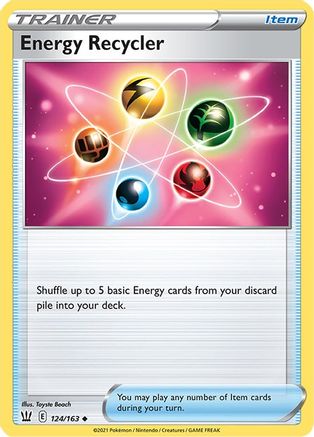[PKM] Energy Recycler (124/163) [Sword & Shield: Battle Styles]