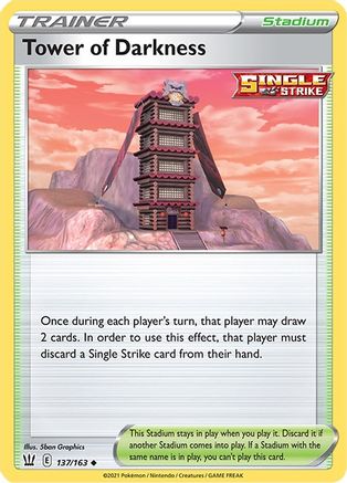 [PKM] Tower of Darkness (137/163) [Sword & Shield: Battle Styles]