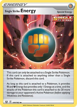 [PKM] Single Strike Energy (141/163) [Sword & Shield: Battle Styles]