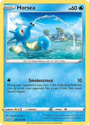 [PKM] Horsea (031/163) [Sword & Shield: Battle Styles]