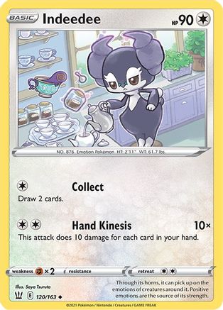 [PKM] Indeedee (120/163) [Sword & Shield: Battle Styles]