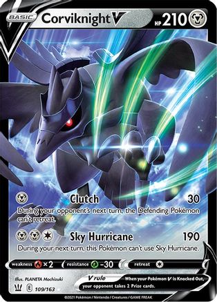 [PKM-R] Corviknight V (109/163) [Sword & Shield: Battle Styles]