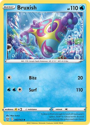 [PKM] Bruxish (043/163) [Sword & Shield: Battle Styles]
