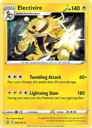 [PKM-R] Electivire (045/163) [Sword & Shield: Battle Styles]