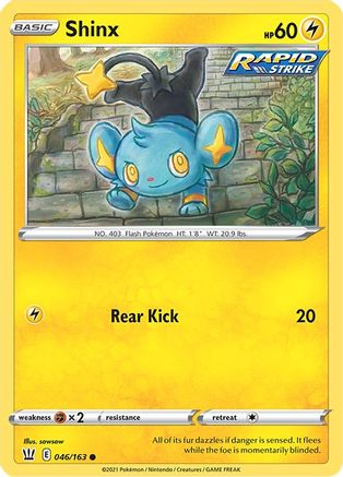 [PKM] Shinx (046/163) [Sword & Shield: Battle Styles]