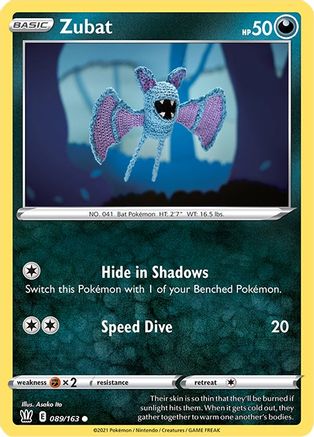 [PKM-C] Zubat (089/163) [Sword & Shield: Battle Styles]