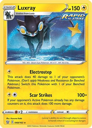 [PKM-R] Luxray (048/163) [Sword & Shield: Battle Styles]
