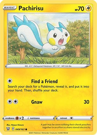 [PKM] Pachirisu (049/163) [Sword & Shield: Battle Styles]