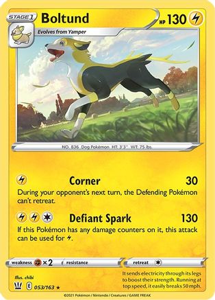 [PKM] Boltund (053/163) [Sword & Shield: Battle Styles]
