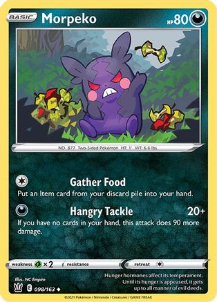 [PKM] Morpeko (098/163) [Sword & Shield: Battle Styles]