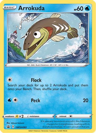 [PKM-R] Arrokuda (SWSH093) [Sword & Shield: Black Star Promos]