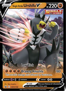 [PKM] Single Strike Urshifu V (SWSH106) [Sword & Shield: Black Star Promos]