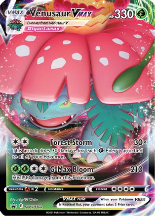 [PKM] Venusaur VMAX (SWSH102) [Sword & Shield: Black Star Promos]