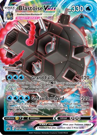 [PKM] Blastoise VMAX (SWSH103) [Sword & Shield: Black Star Promos]