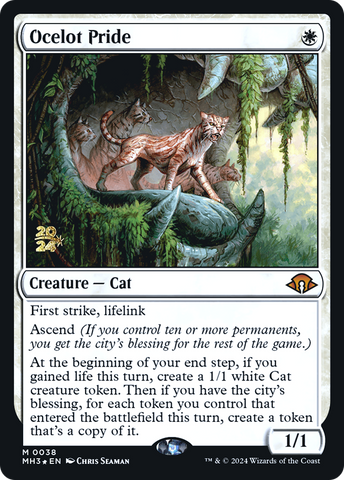 {R} Ocelot Pride [Modern Horizons 3 Prerelese Promos][PR PMH3 038]