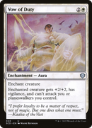 {C} Vow of Duty [Starter Commander Decks][SCD 040]