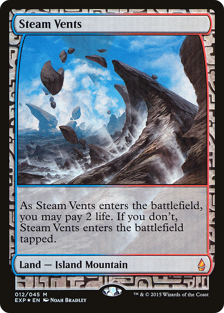 {R} Steam Vents [Zendikar Expeditions][EXP 012] - Misty Mountain Games