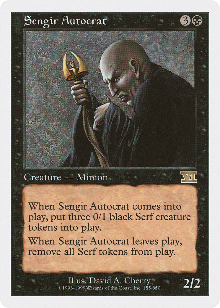 {R} Sengir Autocrat [Classic Sixth Edition][6ED 155] - Misty Mountain Games
