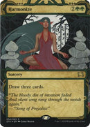 {R} Harmonize (Foil Etched) [Strixhaven: School of Mages Mystical Archive][ET STA 052]