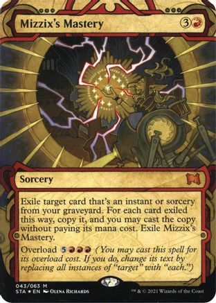 {R} Mizzix's Mastery (Foil Etched) [Strixhaven: School of Mages Mystical Archive][ET STA 043]