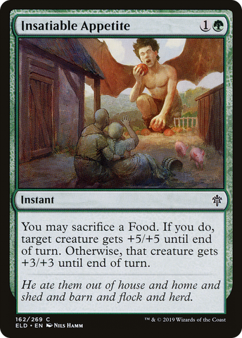 {C} Insatiable Appetite [Throne of Eldraine][ELD 162]