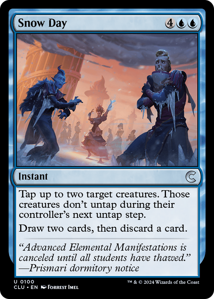 {C} Snow Day [Ravnica: Clue Edition][CLU 100]