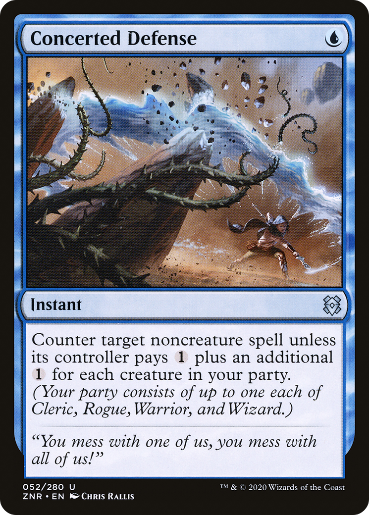 {C} Concerted Defense [Zendikar Rising][ZNR 052]