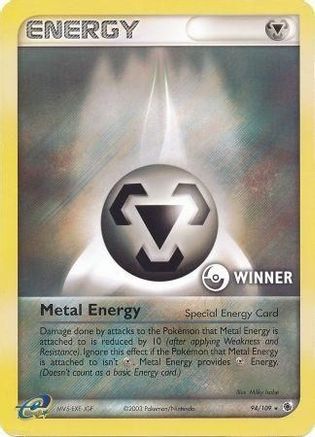 [PKM BE] Metal Energy (94/109) (Winner) [EX: Ruby & Sapphire]