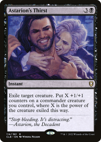 {R} Astarion's Thirst [Commander Legends: Battle for Baldur's Gate][CLB 114]