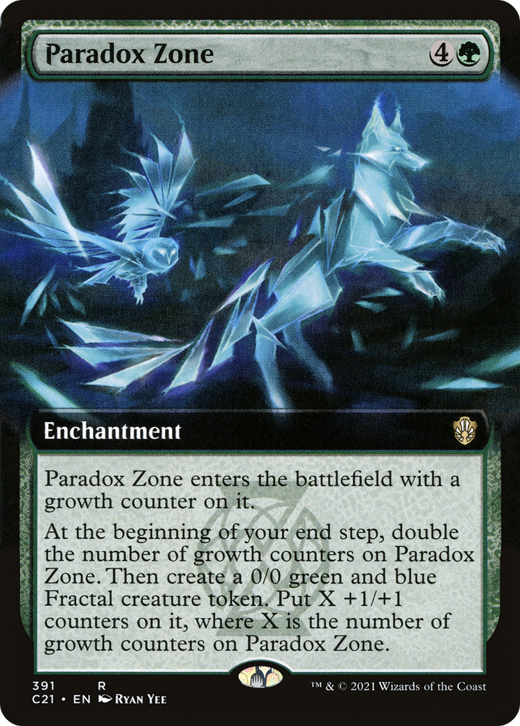 {R} Paradox Zone (Extended Art) [Commander 2021][C21 391]
