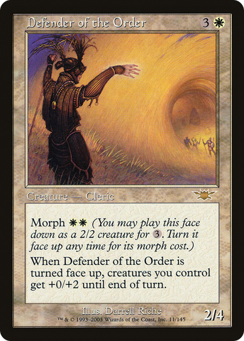 {R} Defender of the Order [Legions][LGN 011]