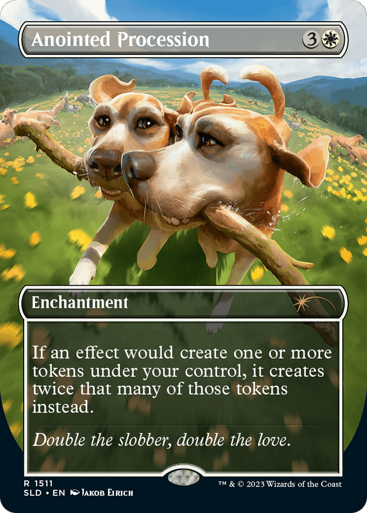 {R} Anointed Procession // Anointed Procession [Secret Lair Commander Deck: Raining Cats and Dogs][SLD 1511]