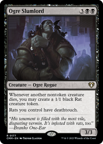{R} Ogre Slumlord [Commander Masters][CMM 177]
