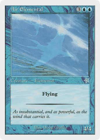{C} Air Elemental [Starter 1999][S99 032]