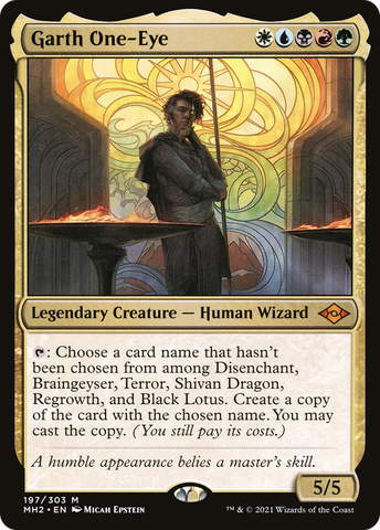 {R} Garth One-Eye [Modern Horizons 2][MH2 197]