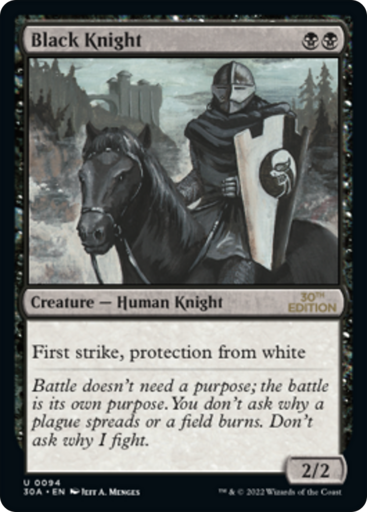 {C} Black Knight [30th Anniversary Edition][30A 094]