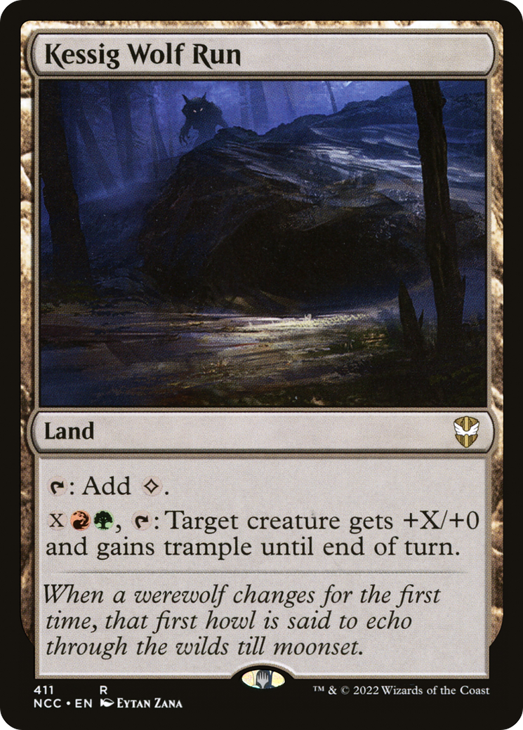 {R} Kessig Wolf Run [Streets of New Capenna Commander][NCC 411]