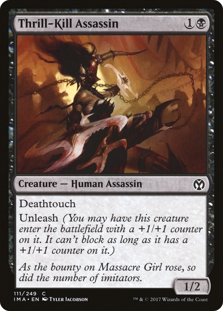 {C} Thrill-Kill Assassin [Iconic Masters][IMA 111] - Misty Mountain Games