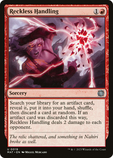 {C} Reckless Handling [March of the Machine: The Aftermath][MAT 019]