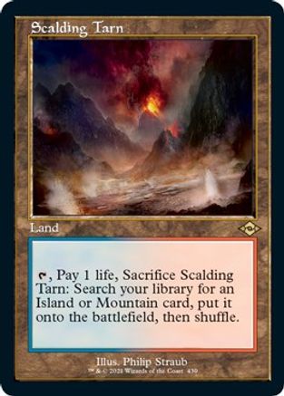 {R} Scalding Tarn (Retro Frame) (Foil Etched) (Foil) [Modern Horizons 2] [MH2 439]