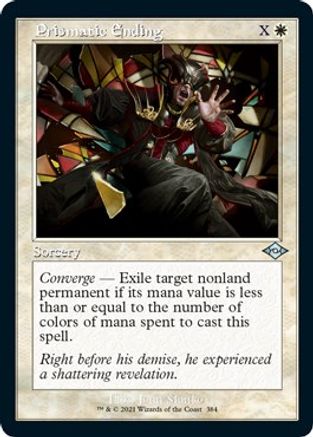 {C} Prismatic Ending (Retro Foil Etched) [Modern Horizons 2][RF ET MH2 384]