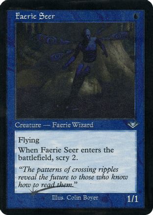 {C} Faerie Seer (Retro Foil Etched) [Modern Horizons 2][RF ET MH1 008]