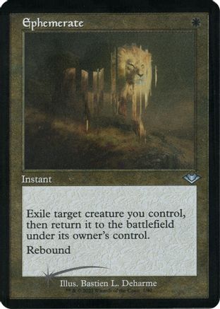 {C} Ephemerate (Retro Foil Etched) [Modern Horizons 2][RF ET MH1 001]